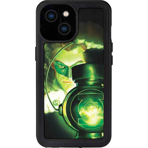 DC Comics Green Lantern Portrait Art By Alex Ross iPhone 15 Waterproof Case